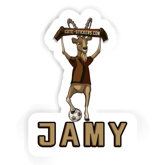 Aufkleber Jamy Steinbock Notebook Image