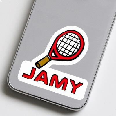 Sticker Racket Jamy Laptop Image