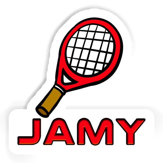 Sticker Tennisschläger Jamy Notebook Image