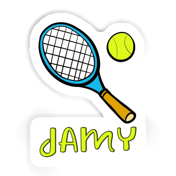 Jamy Aufkleber Tennisschläger Notebook Jamy Aufkleber Tennisschläger Notebook Image