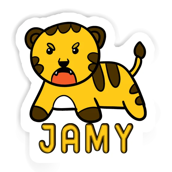 Autocollant Jamy Tigre Laptop Autocollant Jamy Tigre Laptop Image