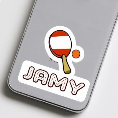 Jamy Sticker Tischtennisschläger Laptop Jamy Sticker Tischtennisschläger Laptop Image