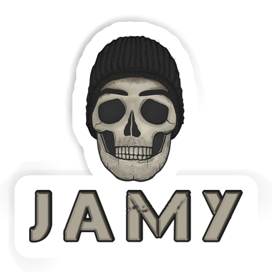 Sticker Jamy Totenkopf Gift package Image