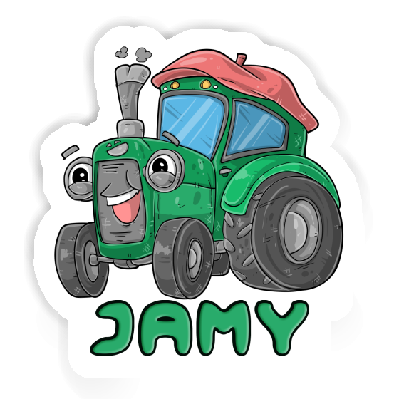 Tractor Sticker Jamy Laptop Image