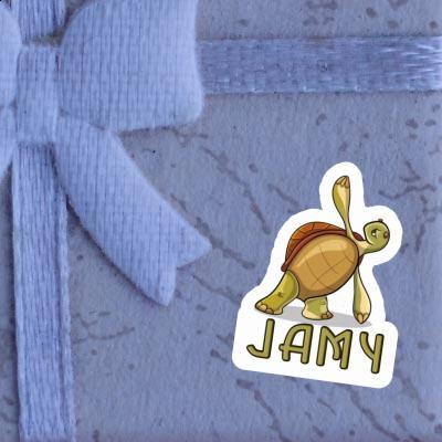 Jamy Sticker Yoga-Schildkröte Notebook Jamy Sticker Yoga-Schildkröte Gift package Image