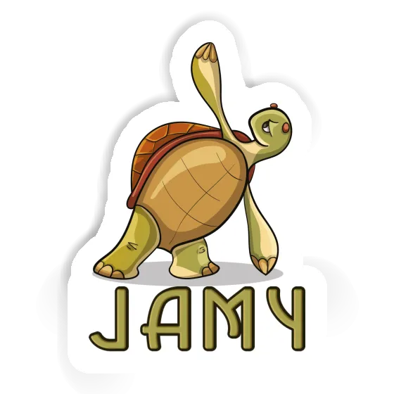 Jamy Sticker Yoga-Schildkröte Notebook Jamy Sticker Yoga-Schildkröte Notebook Image