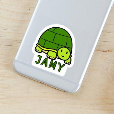 Sticker Jamy Schildkröte Notebook Image