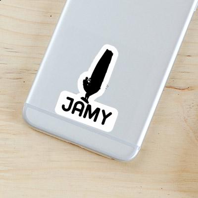 Autocollant Windsurfer Jamy Laptop Image