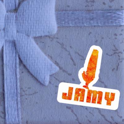 Autocollant Jamy Windsurfer Gift package Image