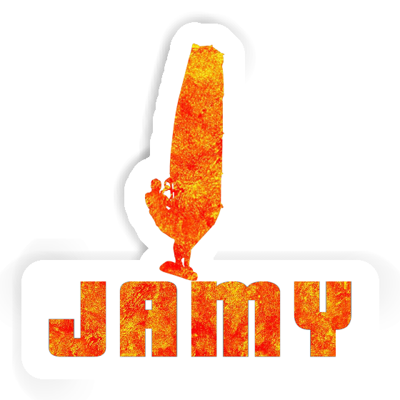 Autocollant Jamy Windsurfer Laptop Autocollant Jamy Windsurfer Laptop Image
