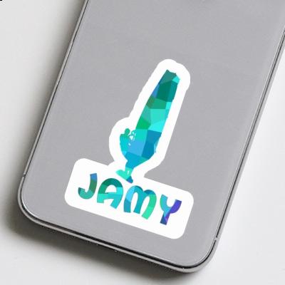 Sticker Windsurfer Jamy Notebook Sticker Windsurfer Jamy Gift package Image
