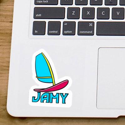 Sticker Windsurf Board Jamy Notebook Sticker Windsurf Board Jamy Gift package Image