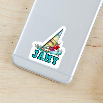 Sticker Windsurfer Jamy Notebook Sticker Windsurfer Jamy Notebook Image