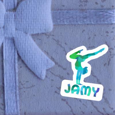 Jamy Autocollant Femme de yoga Gift package Image