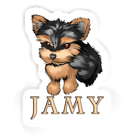 Sticker Jamy Yorkshire Terrier Notebook Sticker Jamy Yorkshire Terrier Gift package Image
