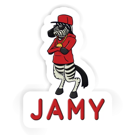 Zebra Sticker Jamy Gift package Image