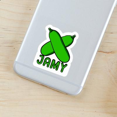 Jamy Autocollant Courgette Notebook Image