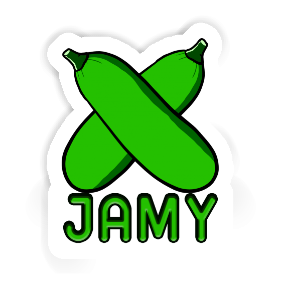 Jamy Autocollant Courgette Image