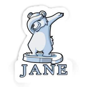 Jane Sticker Polar Bear Image