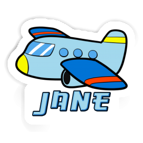 Autocollant Avion Jane Image