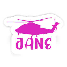 Autocollant Jane Hélico Image