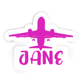 Autocollant Jane Jumbo-Jet Image