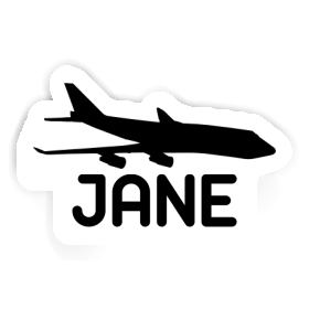 Autocollant Jane Jumbo-Jet Image
