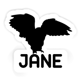 Jane Sticker Owl Image