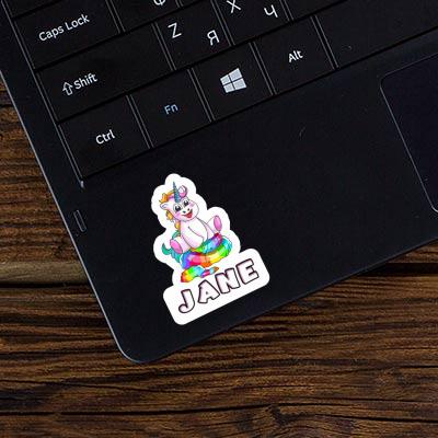Jane Sticker Baby Unicorn Laptop Jane Sticker Baby Unicorn Laptop Image