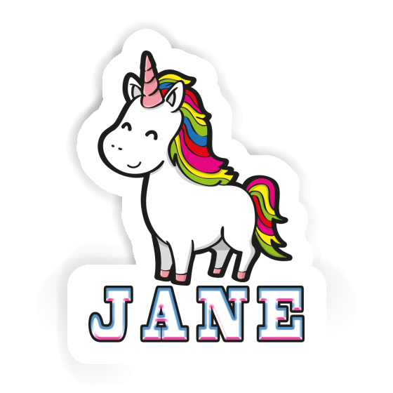 Sticker Jane Unicorn Notebook Sticker Jane Unicorn Notebook Image