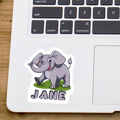 Autocollant Éléphant Jane Notebook Autocollant Éléphant Jane Gift package Image