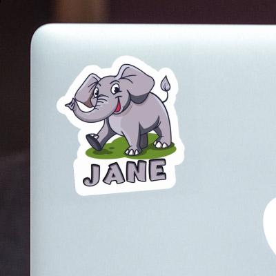 Elephant Sticker Jane Laptop Elephant Sticker Jane Laptop Image