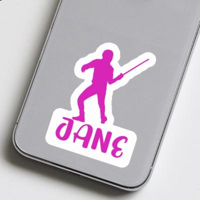 Sticker Jane Fencer Notebook Sticker Jane Fencer Gift package Image