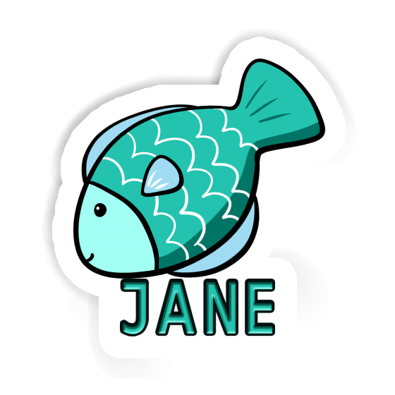 Jane Sticker Fish Notebook Jane Sticker Fish Notebook Image