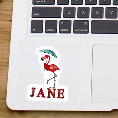 Sticker Flamingo Jane Notebook Sticker Flamingo Jane Notebook Image