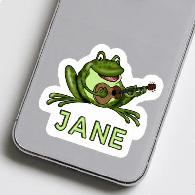 Grenouille à guitare Autocollant Jane Notebook Grenouille à guitare Autocollant Jane Gift package Image