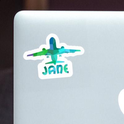 Jane Autocollant Jumbo-Jet Jane Autocollant Jumbo-Jet Image