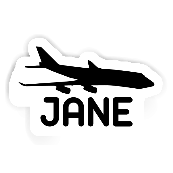 Autocollant Jane Jumbo-Jet Laptop Autocollant Jane Jumbo-Jet Laptop Image
