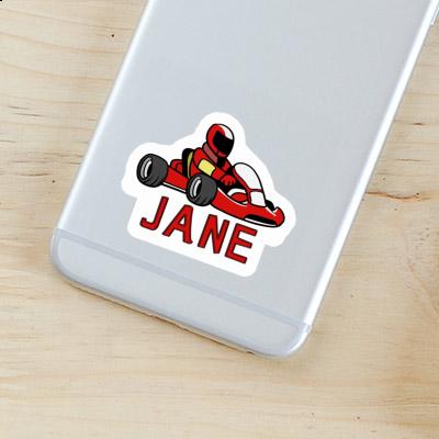 Jane Sticker Kart Driver Notebook Jane Sticker Kart Driver Gift package Image
