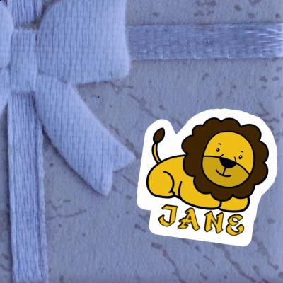 Jane Sticker Lion Notebook Jane Sticker Lion Gift package Image