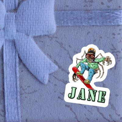 Sticker Jane Snowboarder Gift package Image