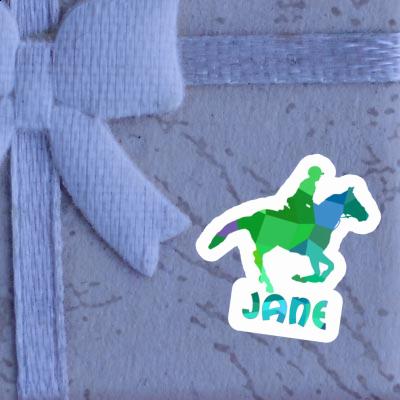 Jane Sticker Horse Rider Notebook Jane Sticker Horse Rider Gift package Image