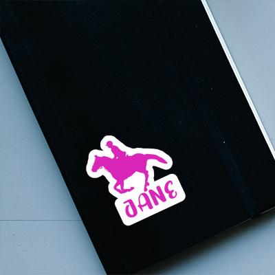 Horse Rider Sticker Jane Notebook Horse Rider Sticker Jane Gift package Image