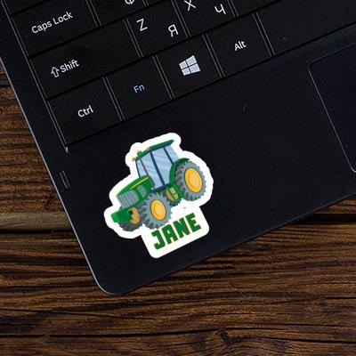 Tractor Sticker Jane Notebook Tractor Sticker Jane Gift package Image