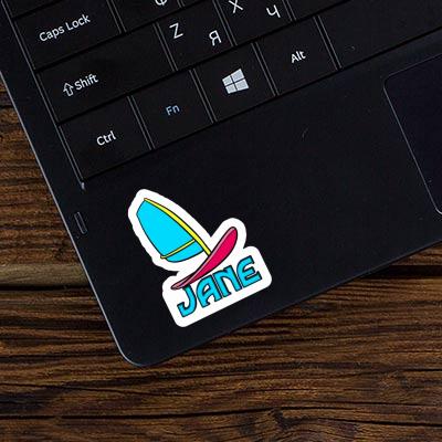 Sticker Windsurf Board Jane Notebook Sticker Windsurf Board Jane Gift package Image