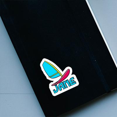 Sticker Windsurf Board Jane Notebook Sticker Windsurf Board Jane Notebook Image