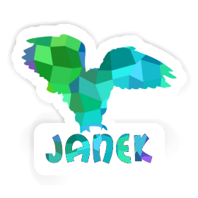 Owl Sticker Janek Image