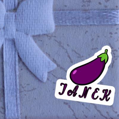 Sticker Janek Aubergine Notebook Sticker Janek Aubergine Gift package Image