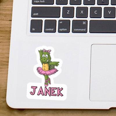 Janek Sticker Ballerina Laptop Janek Sticker Ballerina Laptop Image