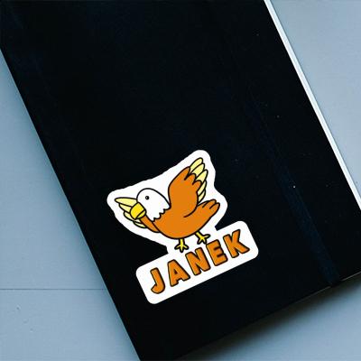 Sticker Vogel Janek Notebook Sticker Vogel Janek Gift package Image